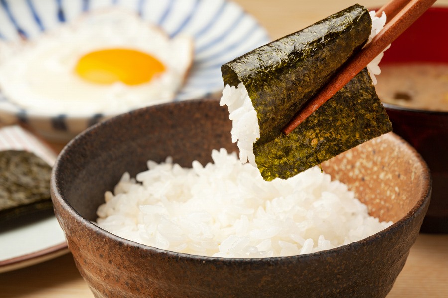 ご飯と海苔
